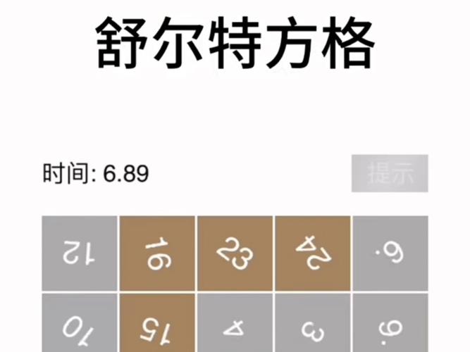 舒尔特方格网站