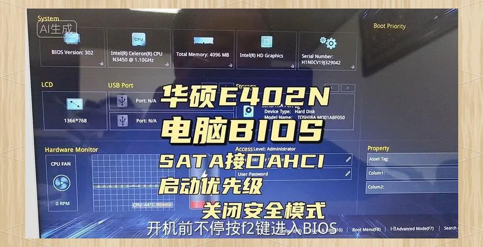 华硕bios电池修复在哪图标